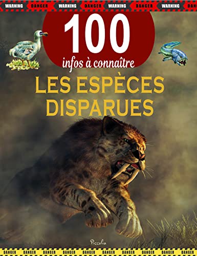 100 infos à connaître - Les espèces disparues