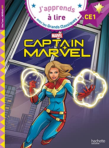 J'apprends à lire avec les Grands Classiques : Marvel : CE1 : Captain Marvel